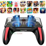  Tay cầm chơi game PUBG/FF/ROS có TẢN NHIỆT ĐÔI tích hợp sạc dự phòng H10 