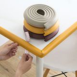  Cuộn Xốp Bọc Cạnh Bàn Hình Chữ L/ U/ W Dài 2M An Toàn Cho Bé - Dây Cao Su Nẹp Bịt Góc Bàn, Ghế, Tường, Tủ, Giường,... 