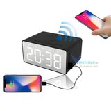  Loa Bluetooth kiêm Đồng Hồ Báo Thức Để Bàn Siêu Hay,Siêu trầm ,Bass sâu, Loa kép độc đáo AEC - BT508 -dc3699 
