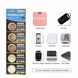  Doublepow Pin cúc áo các loại LR44(AG3), LR1130(AG10), CR2032, dùng cho điều khiển, đồng hồ, đồ chơi 