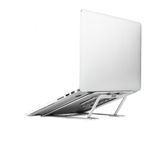  Giá đỡ laptop nhôm tản nhiệt, Giá nâng laptop có 6 nấc điều chỉnh làm bằng hợp kim nhôm cao cấp -dc3938 