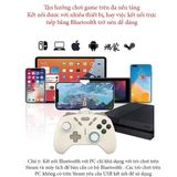  Tay Cầm Chơi Game không dây Vermilion S820 Đơn Có Rung chơi Fifa Online 4 , Pes 2023 Cho PC/ Android / Laptop  -dc5029 