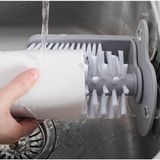  Bàn chải rửa ly cốc Dụng cụ cọ rửa ly tiện lợi, dùng nhà bếp thông minh rửa cốc chén 2 mặt cùng lúc 