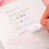  Bút bi nhiều màu 10 trong 1 cho học sinh đầu bấm hình thú dễ thương -dc4682 