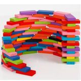  Bộ domino gồm 120 chi tiết nhiều mầu, cho bé chơi mà học 