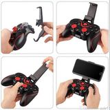  ( TẶNG KÈM GIÁ ĐỠ ĐIỆN THOẠI ) Tay cầm chơi game Bluetooth Terios T3 (Đen) 