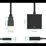  Cáp Chuyển Đổi Display Ports To VGA - Dây Chuyển Đổi Đầu DisplayPort Sang VGA (Đen) -DC394 