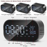  Loa bluetooth đa chức năng YAYUSI S2 ,nghe nhạc USB ,soi gương ,  thẻ tf, Kết nối bluetooth 4.2, aux , nghe fm 