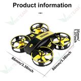  Máy Bay Điều Khiển Từ Xa Mini Có Đèn Led Xoay 360 Độ Dron RH-821-dc4696 