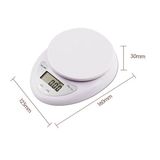  Cân Điện Tử Nhà Bếp ☘ Yêu Bếp ☘ Cân Chia Thực Phẩm Đa Năng 5kg Tặng Kèm 2 Pin AAA -DC1037 