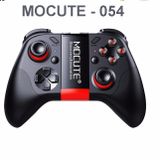  Tay cầm chơi game không dây MOCUTE-054, 054F kết nối bluetooth,Đen, hỗ trợ Android/IOS/Windows 