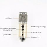  Micro livestream 3trong1 MK-F500TL - Micro thu âm cho điện thoại và máy tính MK F500TL - Micro karaoke F500 -dc2885 