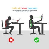  Giá đỡ laptop Đế tản nhiệt laptop macbook nhôm gấp gọn 6 cấp độ điều chỉnh 