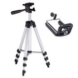  Chân giá đỡ máy chụp ảnh Tripod TF-3110 Kẹp điện thoại 3 chân tương thích với nhiều dòng máy DC1010 