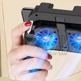  Tay cầm H10 có nút bấm bổ trợ và tích hợp sạc dự phòng hỗ trợ chơi game trên điện thoại 