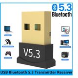  USB Bluetooth Dongle Bluetooth 5.3 Bộ thu phát BT không dây Bộ chuyển đổi cho máy tính PC -dc4997 