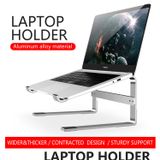  Giá Đỡ Laptop Thông Minh Hợp Kim Nhôm Cứng Cáp Màu Đen - Bạc -dc4463 