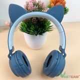  Tai nghe bluetooth 5.0 không dây Mèo đèn LED bass trầm tặng kèm jack 3.5mm -dc4612 