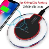  Đĩa , Đế sạc nhanh không dây QI 5W Fantasy -dc2585 
