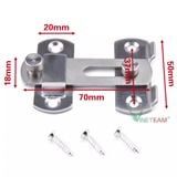  Chốt khóa cài cửa an toàn chất liệu thép không gỉ cao cấp tiện dụng -dc4574 