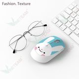  Chuột Quang Không Dây 2.4GHz Họa Tiết Hoạt Hình Dễ Thương - Cảm Biến Quang Học Khoảng Cách Tín Hiệu 20m -dc4705 