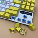  Bàn phím cơ DIVIPARD 87 phím, bàn phím máy tính chơi game có dây Led RGB 30 Chế Độ Khác Nhau -DC4762 