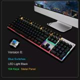  Bàn phím cơ Metoo Zero Fullsize 104 phím nhiều chế độ Switch blue 