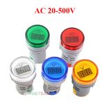  Đồng hồ đo ĐIỆN ÁP XOAY CHIỀU AC 20-500V volt kế mini AD16-22DSV (1 CÁI) -dc4326 