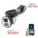  Sạc Điện Thoại Gắn xe máy có công tắc YF121 