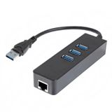  Cáp Chuyển Đổi Usb 3.0 Sang Cổng Lan Tích Hợp Hub Chia Cổng USB -DC1201 