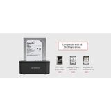  Dock cắm ổ cứng USB 3.0 Orico 6218US3 Đế ổ cứng loại 1 khe cắm: 3.5" và 2.5" -DC2172 