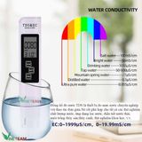  Bút Đo PH nước TDS EC PPM / TDS-3 Hàng Nhập Khẩu , Máy Kiểm Tra Chất Lượng Nước LCD , Thử nước Sạch Cao Cấp 