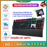  Bàn Phím Cơ Aula F2058 Phím Blue Switch, Tích Hợp Núm Điều Chỉnh Led Với 20 Chế Độ Led Khác Nhau 