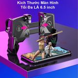  Tay cầm chơi game k21 - kèm nút bấm cho game PUBG, ROS, Free Fire..gắn điện thoại tiện lợi -dc3962 