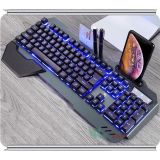  Bàn Phím Gaming K618 Super Pro New 2024 Led Đổi Màu 10 Chế Độ Led Khác Nhau Ngang Phím Cơ -dc4029 