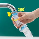  Đầu vòi lọc tăng áp 360 độ Có thể kéo dài tăng áp lực nước rửa chén bát có khóa cổ dê, cánh quạt 