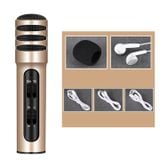  Micro karaoke kiêm sound card live stream C7 -Hàng chất lượng 