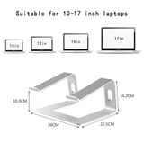  Giá đỡ để laptop stand notebook Macbook máy tính xách tay hợp kim nhôm có thể tháo rời kiêm tản nhiệt -dc4485 