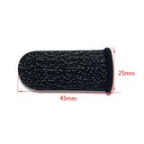  Bao tay chơi game Mobile - Găng tay chơi game Mobile cảm ứng chống mồ hôi chống trượt tay - sợi carbon - dc4018 