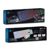  Deal Sốc - Combo Bàn phím giả cơ và Chuột chuyên game R8 1910 Led 7 màu có dây -dc2348 