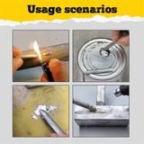  Que hàn inox nhôm đồng không cần hàn sắt nhiệt độ tan chảy thấp dùng gia công kim loại 