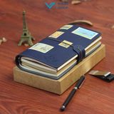  Sổ Tay Da PU Phong Cách Retro - Tiện Lợi Và Đẳng Cấp - dễ dàng mang theo, chống thấm nước 