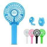  Quạt cầm tay mini gấp gọn  3 tốc độ 4 cánh siêu mát N9 kèm pin sạc lại 1200mah -dc2096 