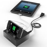  Bộ sạc USB 4 cổng ORICO DPC4US ( Đen) 34w dùng sạc cho điện thoại, máy tính bảng kiêm giá đỡ điện thoại - DC700 