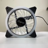  Quạt Tản Nhiệt, Fan Case 12cm Chakenget V2.1 Dual Ring - Led Nhiều Màu -dc5048 