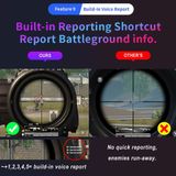  Bộ chuyển đổi bàn phím chuột chơi PUBG Mobile, COD , Game MOBA M16 / MK12 thêm chức năng Ai 