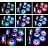  Bộ 1, 3,5,6 Quạt LED RGB Coolmoon Sunshine Dual Ring Tặng Bộ Hub Kết Nối Nguồn Và Điều Khiển -DC3444 