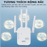  [FREESHIP] Kích sóng Wifi 300M 2 Râu mercury MW302RE - Thiết bị khuếch đại wifi xuyên tường 