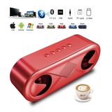  Loa bluetooth mini NIQIN S6 bluetooth 5.0 cao cấp, loa mini không dây có đèn led âm thanh siêu trầm ấm -dc3535 