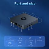  Tivi Box Q1 Android TV 12 Crack Điều Khiển Giọng Nói 200 Kênh Miễn Phí Wifi Kép Bluetooth RAM 2GB+8G 
